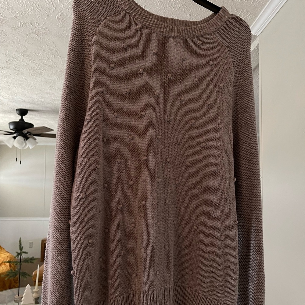 grey old navy sweater